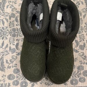UGG Women’s Dark Green Slippers